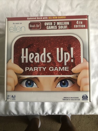 Head’s Up! Party Game 4th Edition, Word Guessing Board Game for Kids and Head’s Up! Party Game 4th Edition, Word Guessing Board Game for Kids and
