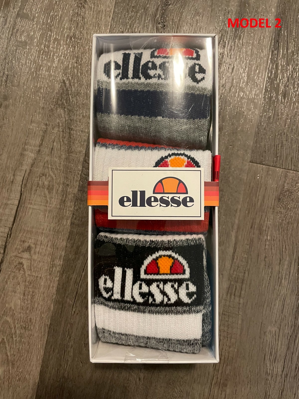 3 Pairs Set In Box 5 Different Pattern Socks Nib