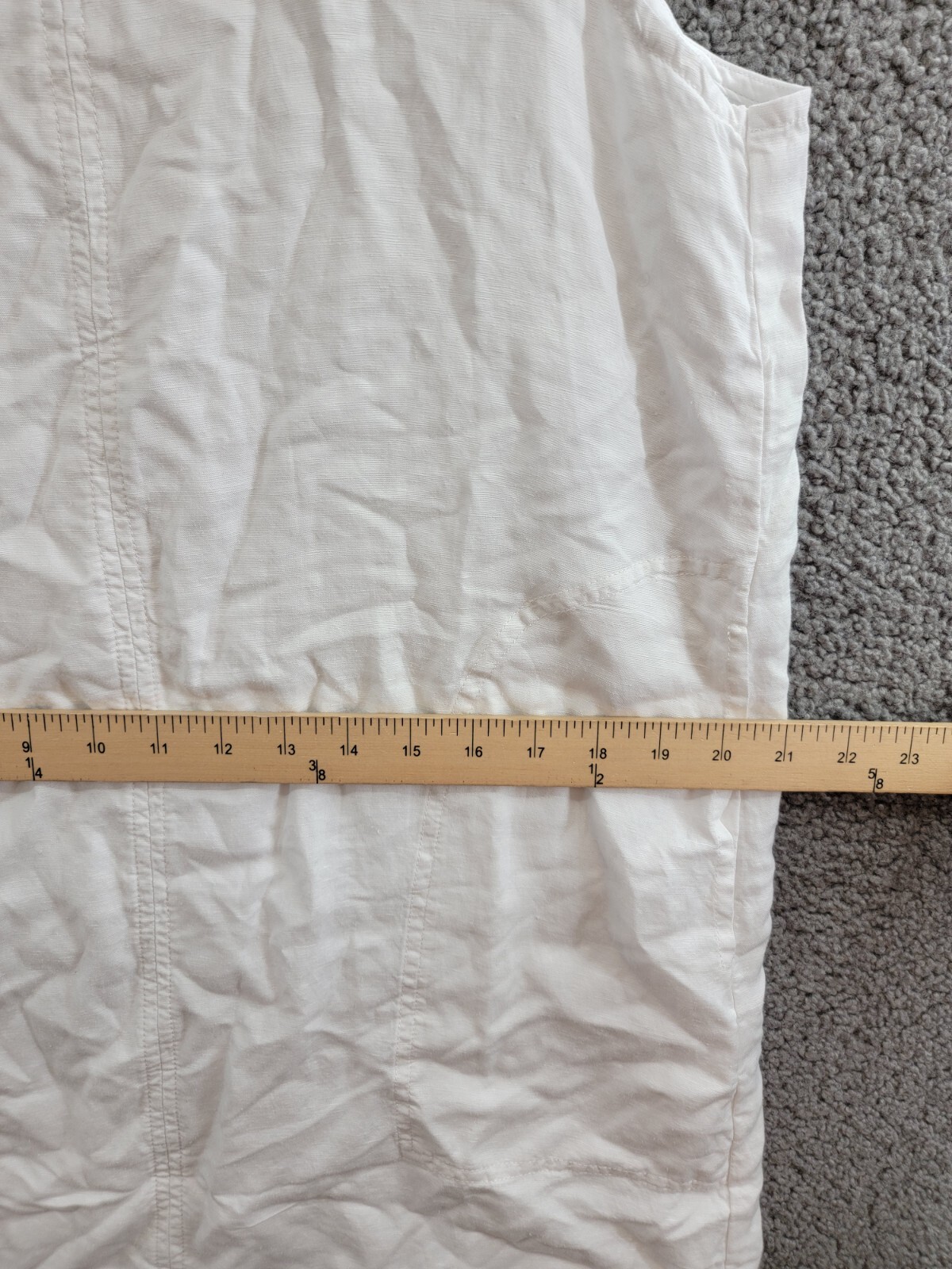 Splendid Dawson Mini Dress Women's M White V-Neck Sleeveless Pullover Style - Picture 9 of 15