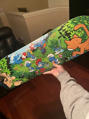   Strangelove Blue Moon 420 Skateboard Deck 9.0 Todd Bratrud. Only 100 Made