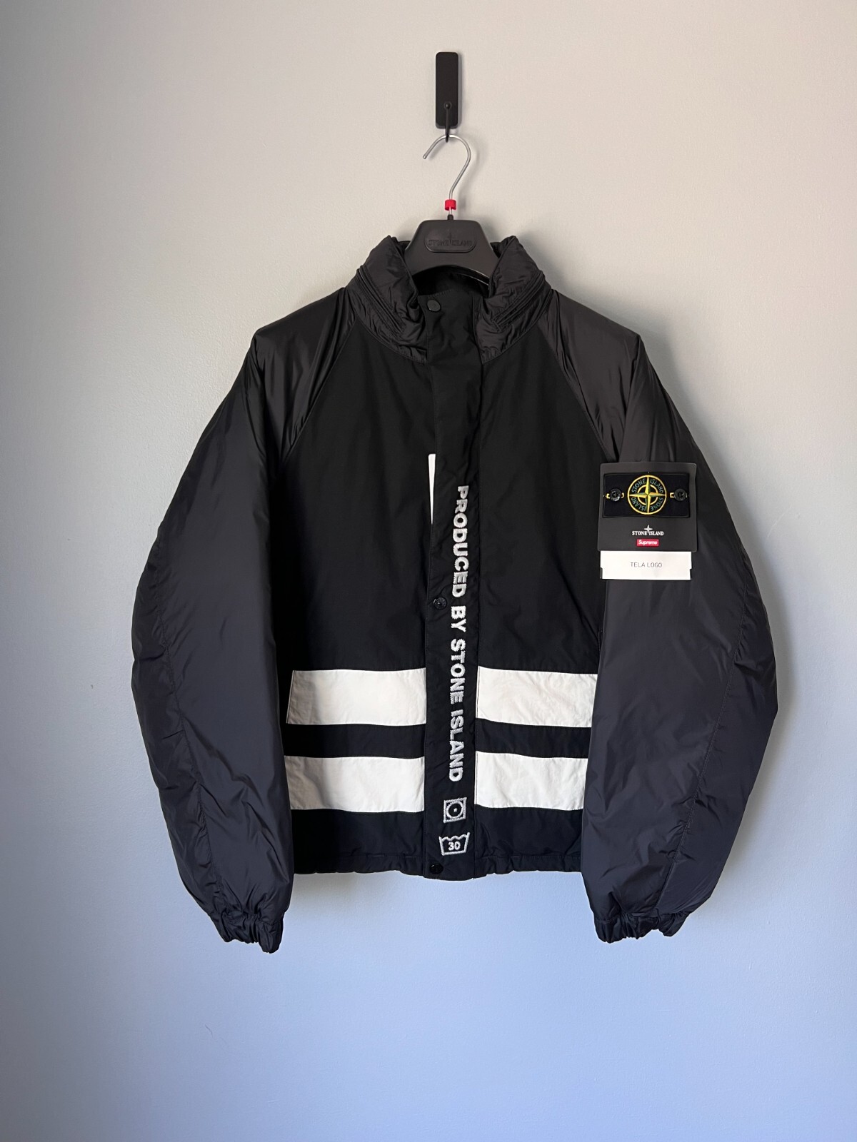 Supreme x Stone Island Reversible Down Puffer Jacket - Size Supreme x Stone Island Reversible Down Puffer Jacket - Size