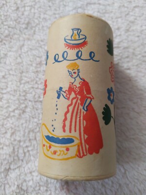 Vintage Old Spice Bath Salts SEALED Bottle Shulton 2 3/4 Oz Early American