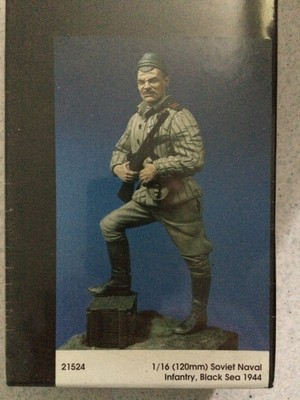 1/16 KIRIN 21524: FANTASSIN DE MARINE RUSSE MER NOIRE 1944 ARMEE ROUGE RED ARMY