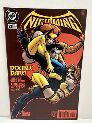 NIGHTWING #33 Vol 2 1996 DC Comics 1st cover app. Double Dare NM