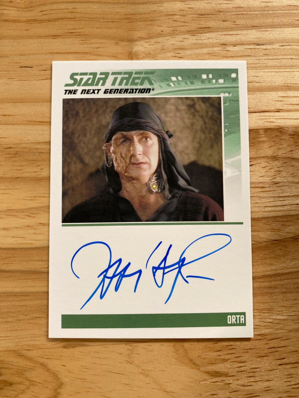 Star Trek The Next Generation JEFFREY HAYENGA auto ORTA | eBay