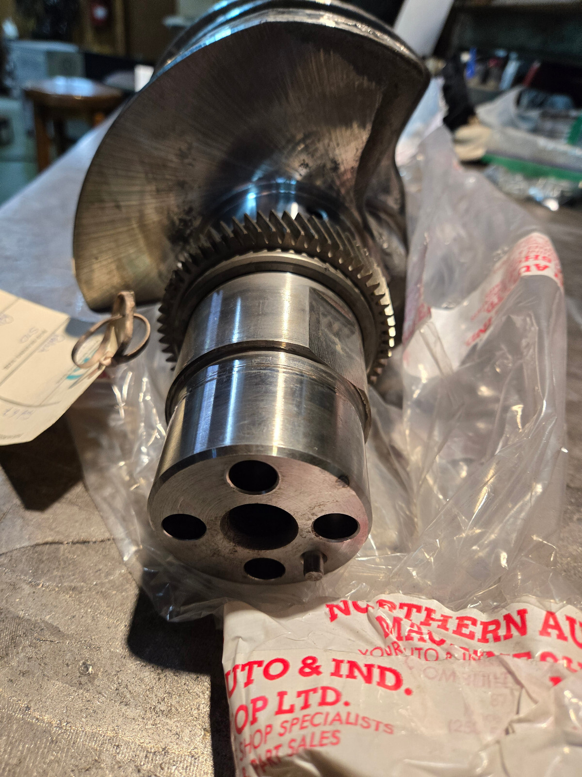 2011-2015 Ford 6.7 Powerstroke Diesel Crankshaft SONOFLUXED POLISHED STANDARD - Picture 6 of 12