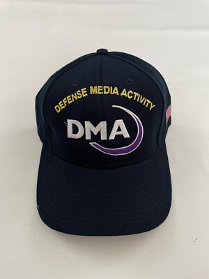 New The Corps US Navy Defense Media Activity DMA Baseball Cap One Size