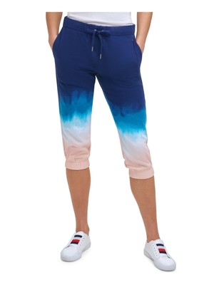 

TOMMY HILFIGER SPORT Женский синий деловой топ с логотипом