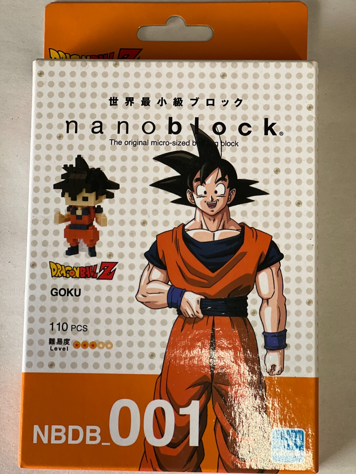 Goku Dragonball Z Nanoblock Micro Sized Building Block Set