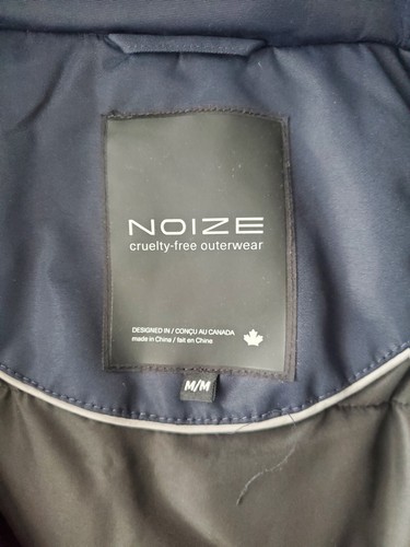 Noize Nora Mid Length Parka Navy Blue Coat Winter Jacket Size Medium
