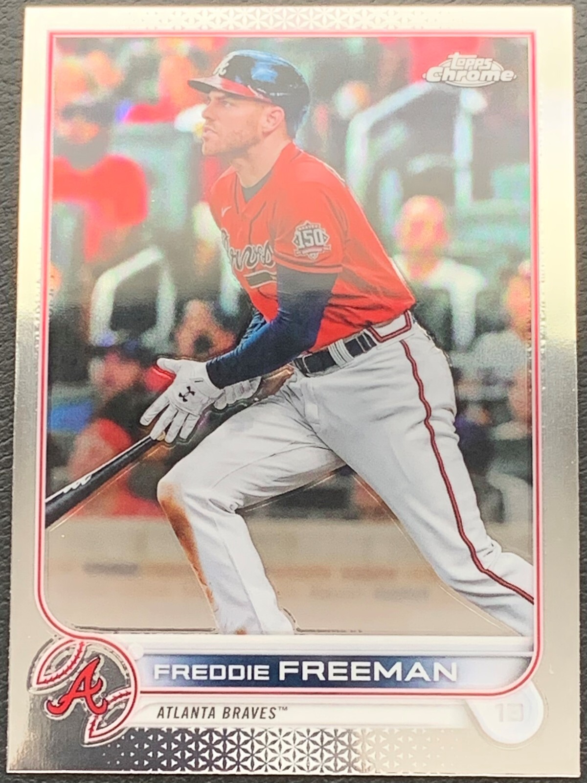 2022 TOPPS CHROME FREDDIE FREEMAN ATLANTA BRAVES #14 | eBay
