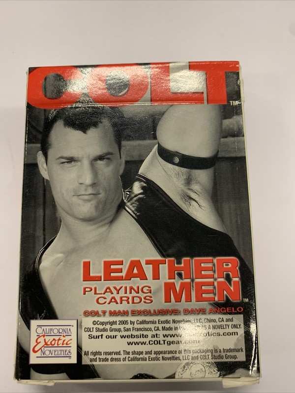 Colt Male playing cards- 54 Coated Playing Cards