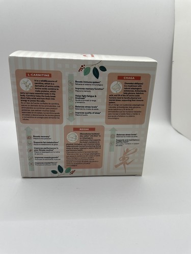 Zermat Be Slim Coffee With L-Carnitine, Reishi And Chaga …. 15 Sachets. Sealed