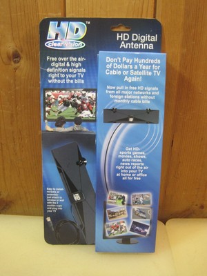 HD Clear Vision Digital Ultra-Thin High Performance Indoor Free Signals Antenna