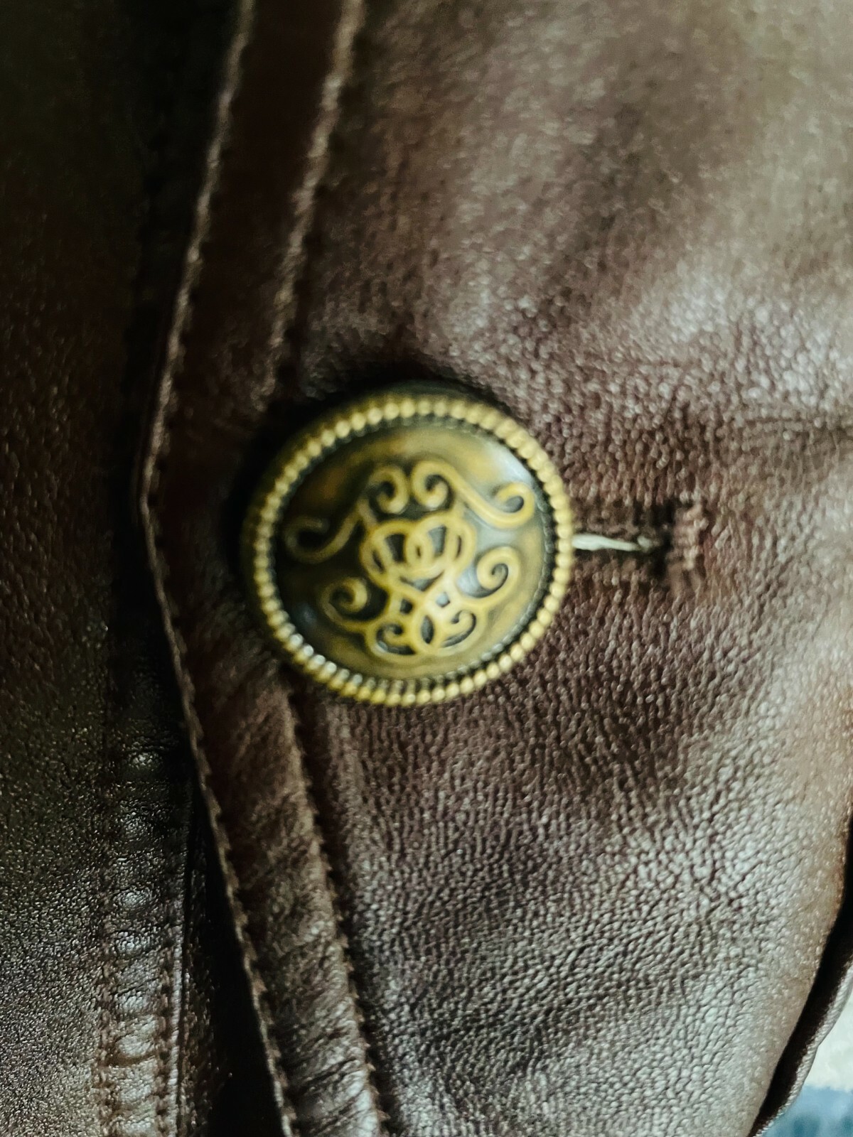 Jessica Simpson leather jacket