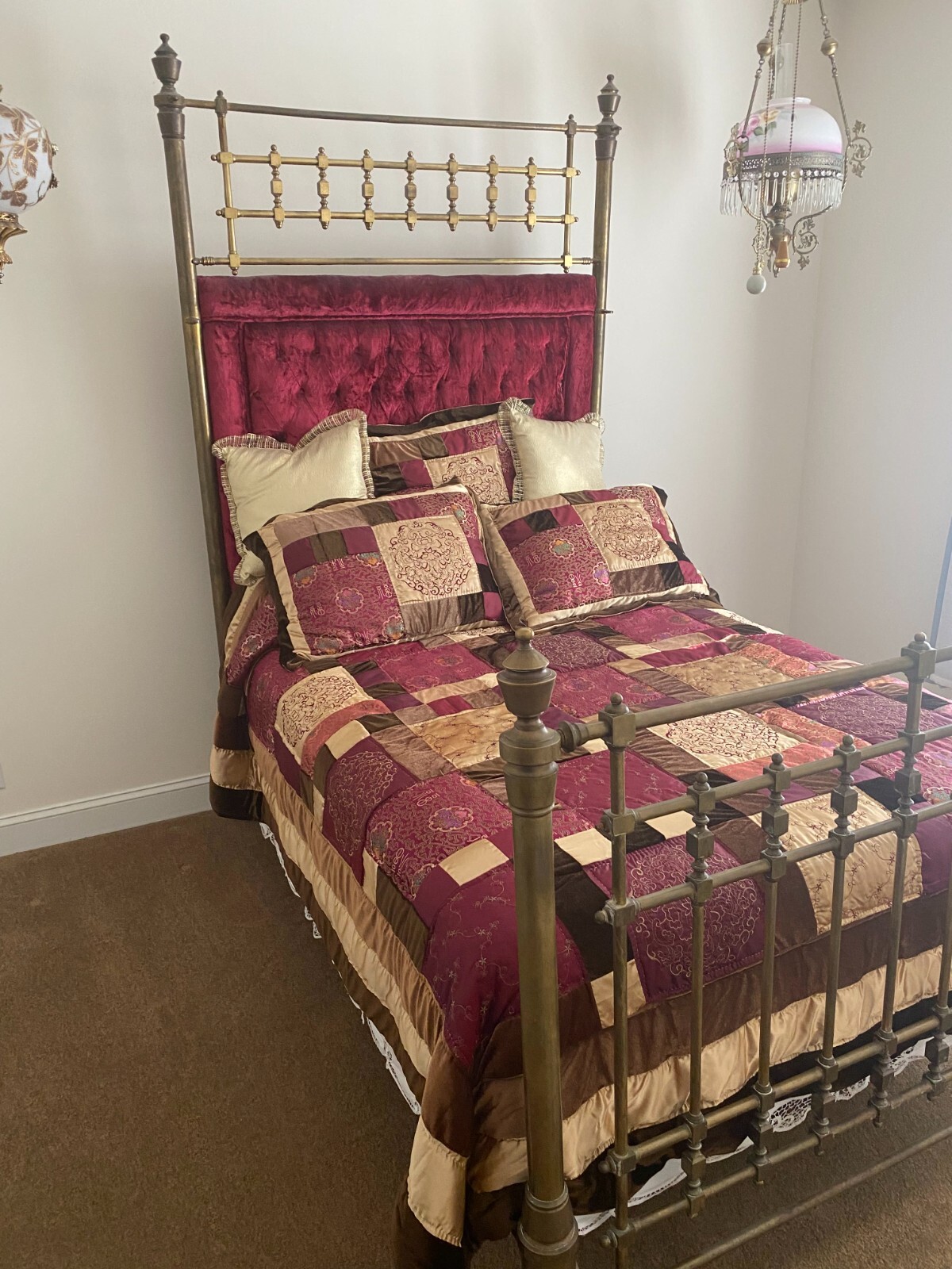 vintage bed frame full