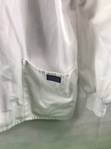Cherokee Scrubs Medical Nursing Lab Coat Medium  Long Sleeves Free Shipping