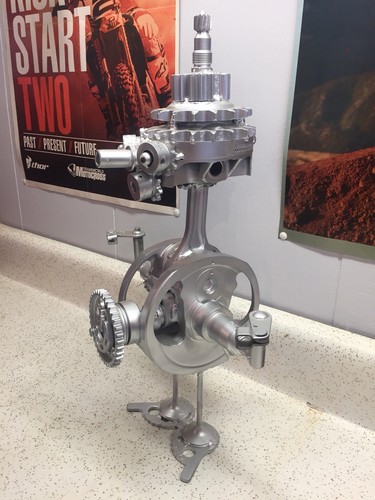 Motorcycle Parts Folk Art Robot Handmade Metal Sculpture Gears Steampunk Welded