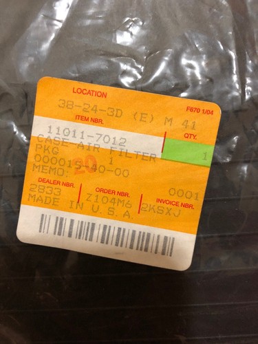 Genuine OEM Kawasaki CASE-AIR FILTER 11011-7009 11011-7012
