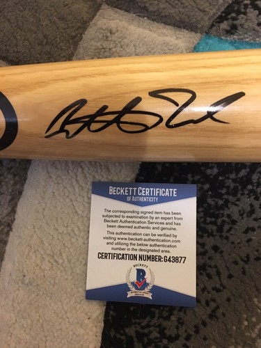 Anthony Rendon Signed Rawlings Full Size Bat Washington Nationals Star Beckett