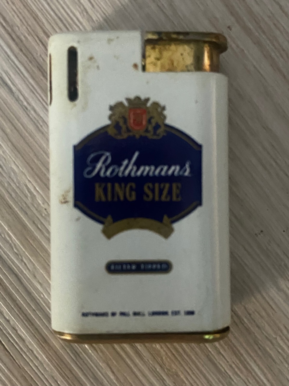 ROTHMANS KING SIZE ヴィンテージランタン Vintage Mini gas lighter 
