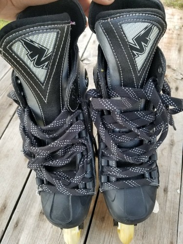 Mission Helium He 750 Hi-Lo Hockey Inline Street Skates Rollerblades Size 6 Mint