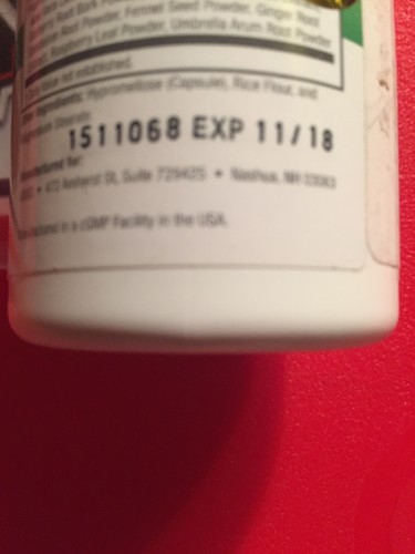 GBsci Herbal  Colon Cleanse Natures Detox 60 Capsules One Month Supply Exp:11/18