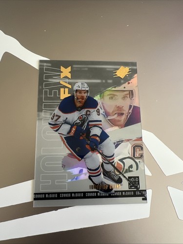 2024-25 Upper Deck SPX CONNOR MCDAVID Holoview F/X Oilers