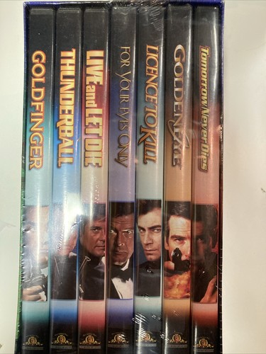 James Bond Collection 007 Gift Set - Vol. 1 (DVD, 1999, 7