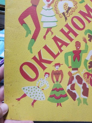 OKLAHOMA - A MUSICAL PLAY - THE THEATRE GUILD NATIONAL - THEATER PROGRAM 1944