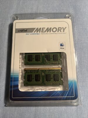 Crucial by Micron Mac Compatible Memory 2 X 2GB CRM-9128