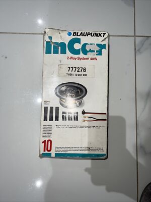 Blaupunkt InCar 2-Way Speakers 40 W for collectors or vintage cars