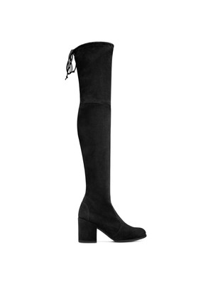 

STUART WEITZMAN Черные женские кожаные ботинки без завязок Tieland без шнуровки 8,5 м, Черный, S3355