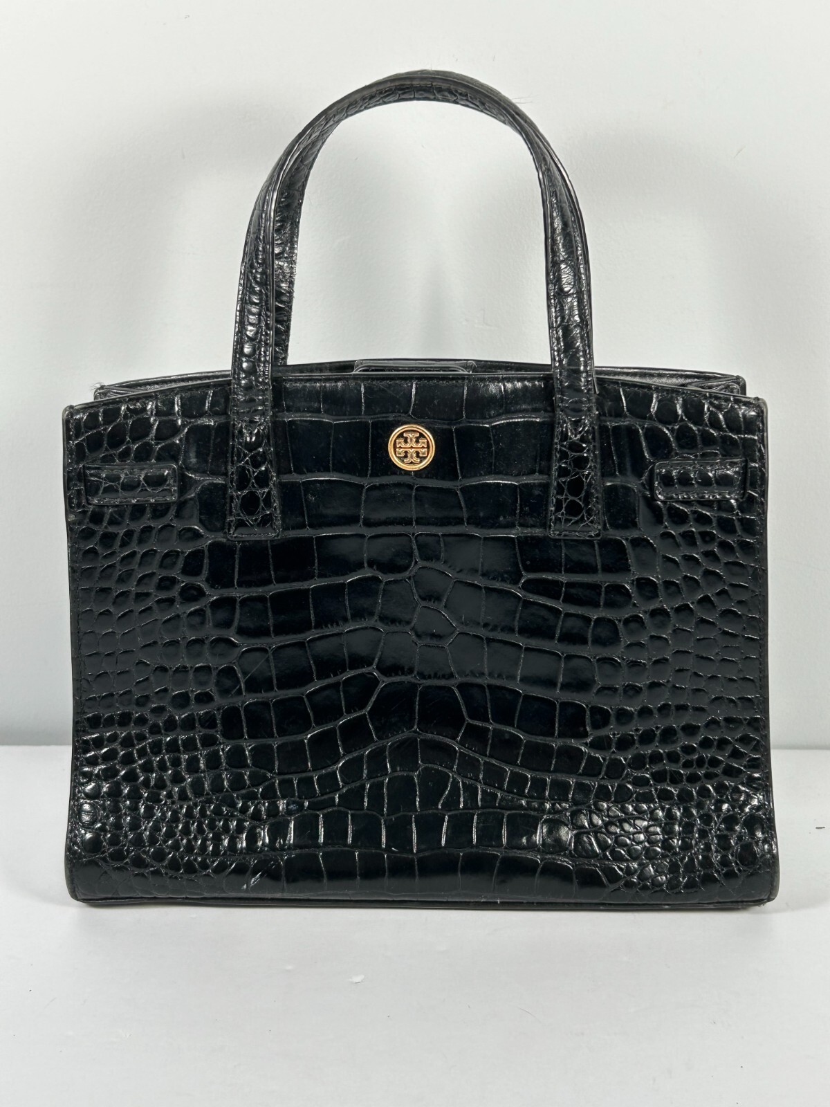 【未使用級】TORY BURCH リュック エマーソン レザー ブラック TORY BURCH トリーバーチ リュック レザー ブラック｜中古バッグ