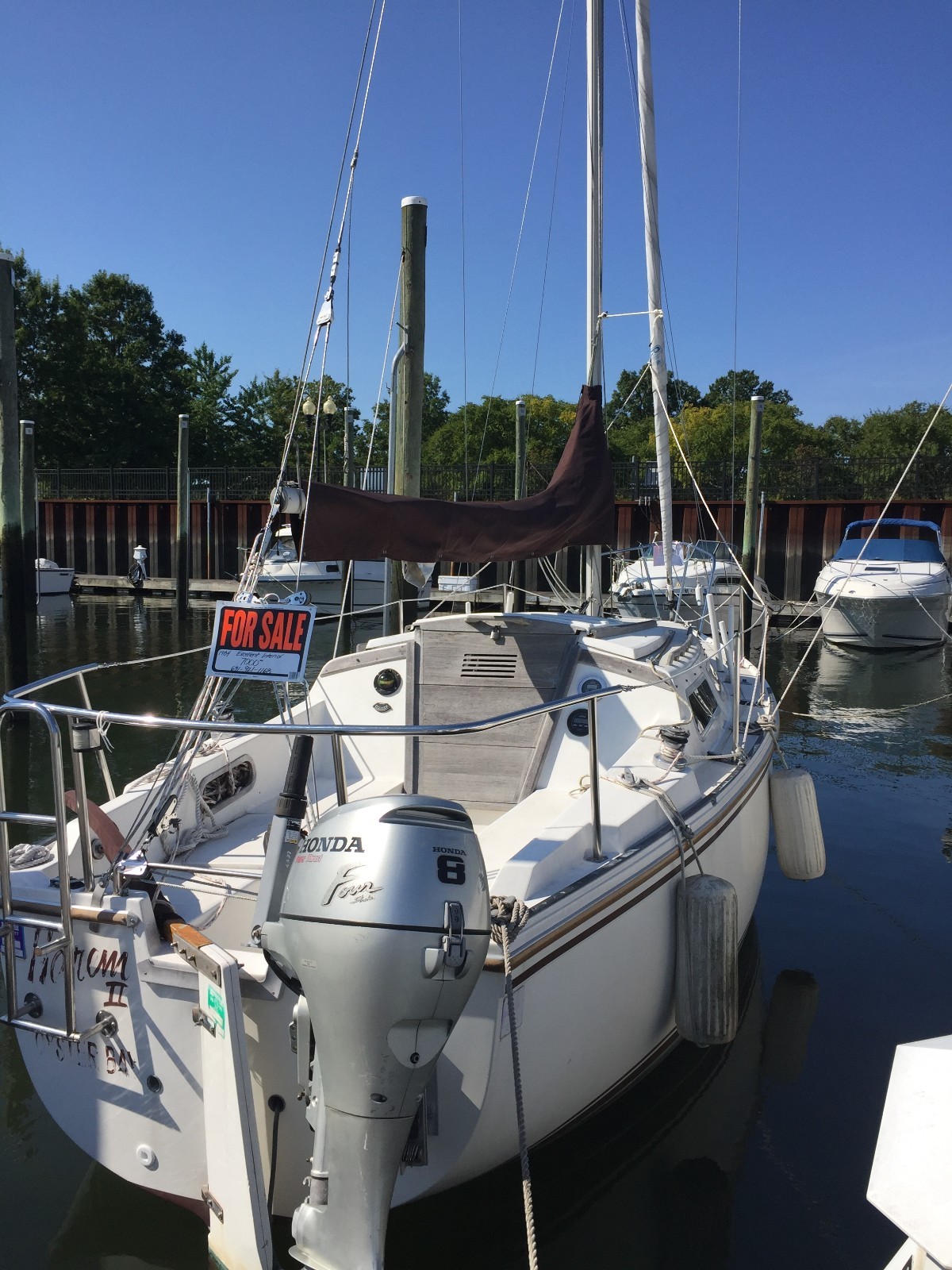 1984 25' CATALINA SAILBOAT