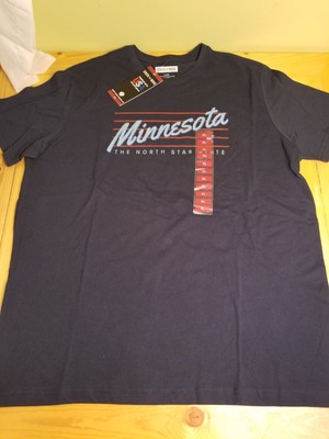 State Of Mine Minnesota The North Star State Line Script XL Blue