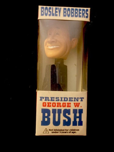 Bosley Bobbers ジョージ・ワシントン ボビングヘッド US PRESIDENT GEORGE W. BUSH BOSLEY BOBBERS BOBBLEHEAD - NEW