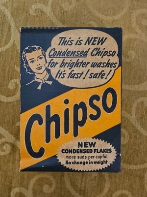 Chipso Family Wash Laundry Dish Soap AP Cleaner Floors Walls Woodwork Full Box