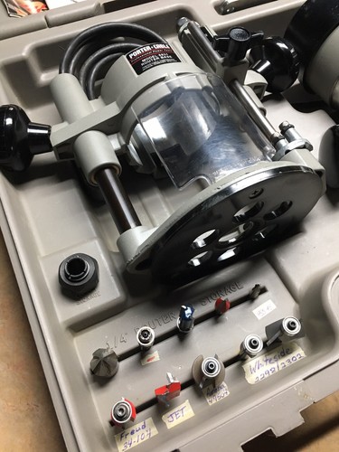 Porter Cable USA Router Combo, W/Bits.(Whiteside, Freud, Amana) 6931, 6902, 1001