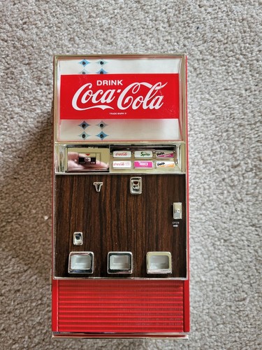 コレクション Coca-Cola Vending Machine Musical Bank Coca Cola Die Cast Musical Bank Vending Machine 1996 WORKS GREAT