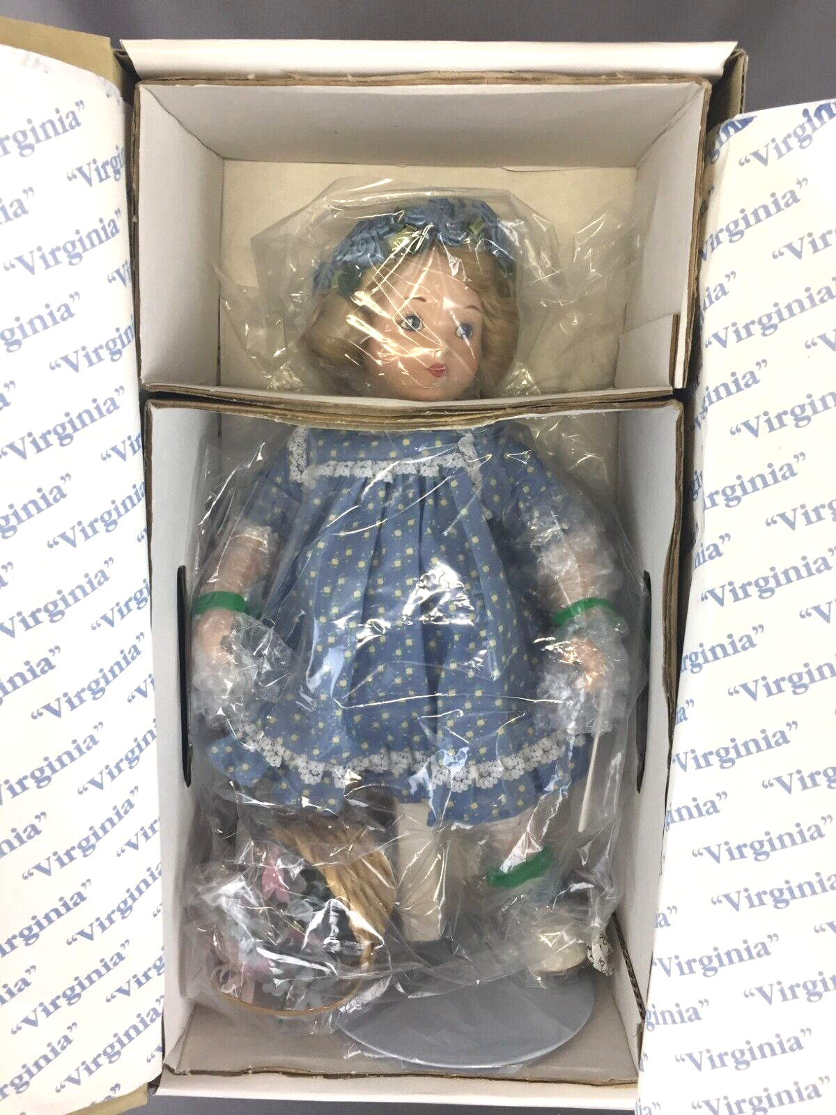 Heritage Hamilton Collection "Virginia" Porcelain Doll by Bessie Pease Cutmann