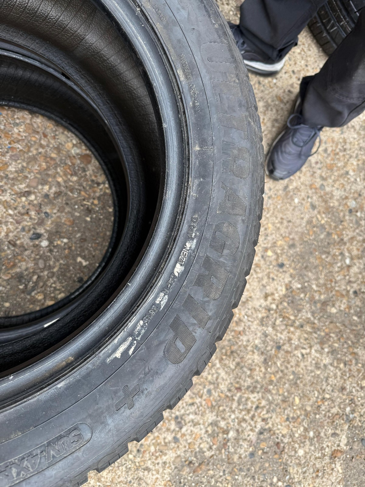 New 255 55 18 Goodyear, Winter, XL, M+S, 109H, x1 Tyre (F1_tyres) YD136