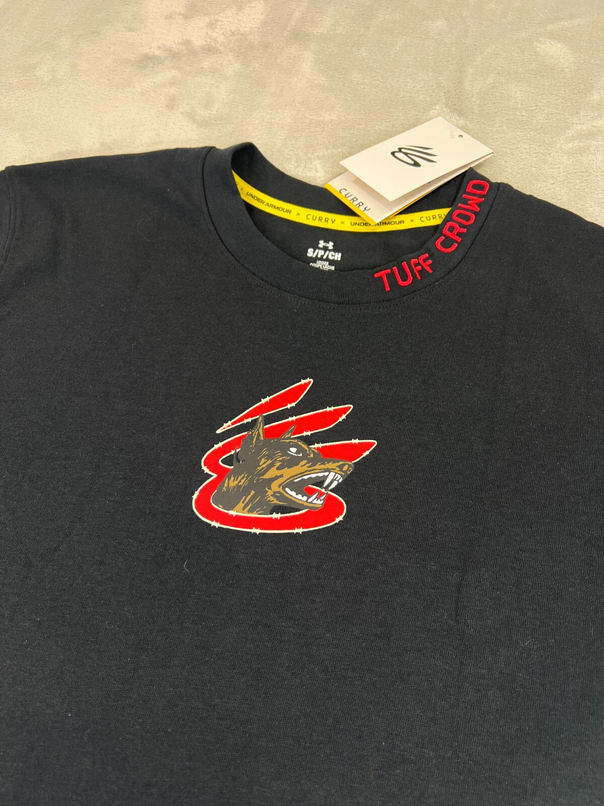 【日本未発売】 Curry × Tuff Crowd Collabo T RARE 🔥Tuff Crowd x Under Armour Steph Curry T Shirt Size XS