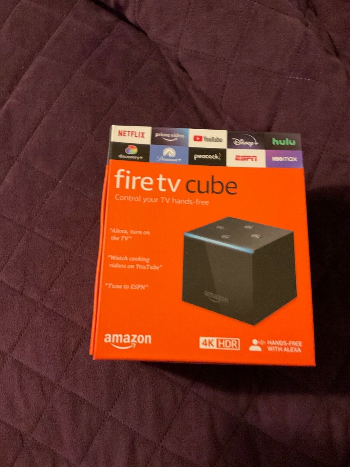 Fire Tv Cube 4K HDR Amazon Fire Tv Cube 3rd Generation Model A78V3Nの