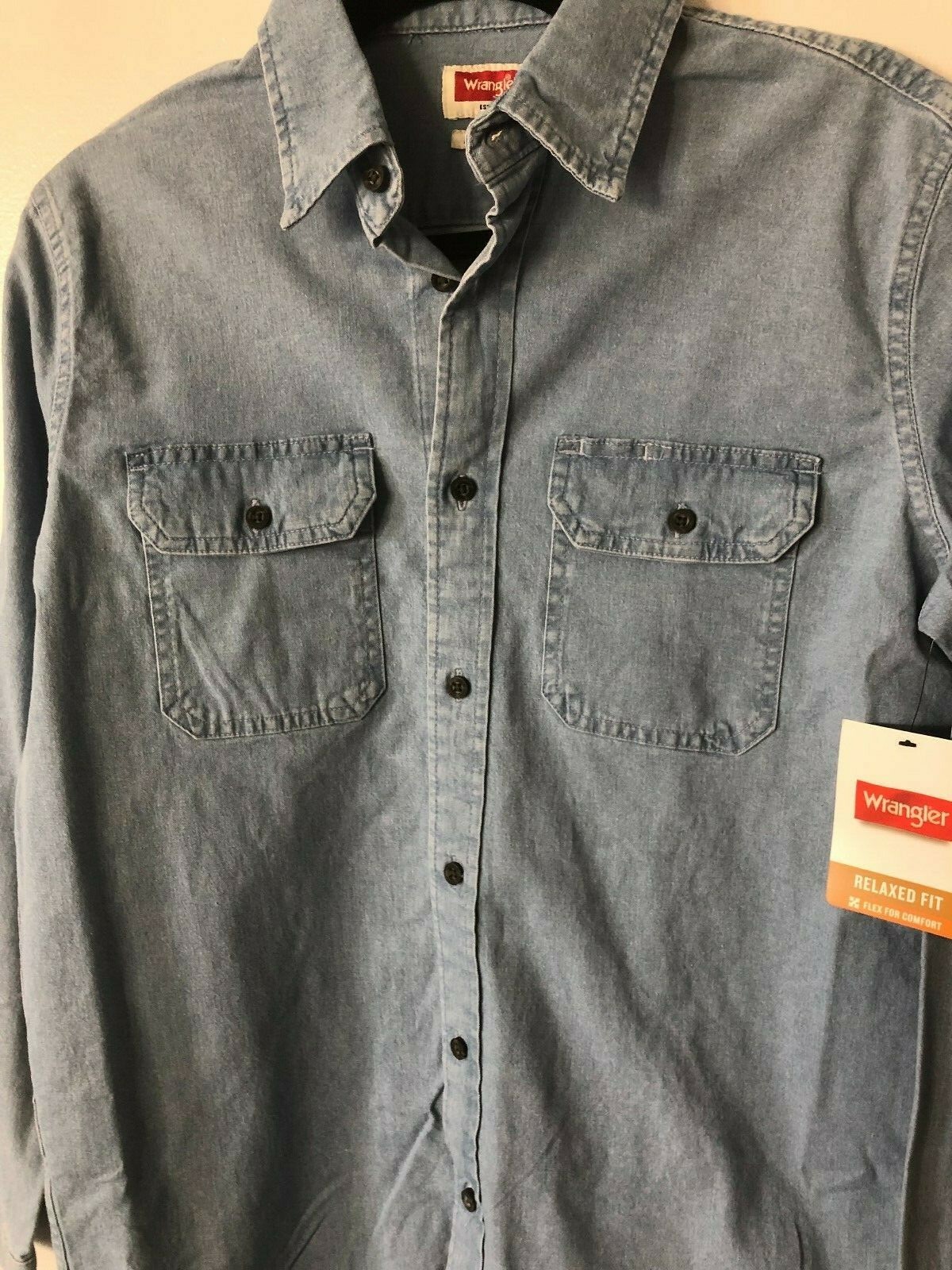 Wrangler Denim Relaxed Fit Long Sleeve 