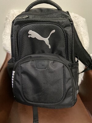 PUMA Unisex adult Evercat Contender laptop padded Backpack, Black One Size 