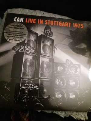 CAN Live Stuttgart 1975 Krautrock Orange vinyl Triple Album 3x LP New Sealed