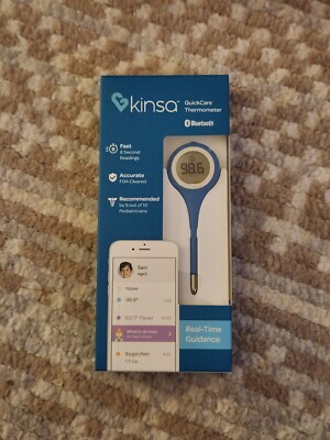KINSA QUICK CARE BLUETOOTH THERMOMETER ( NEW ) KSA - 110