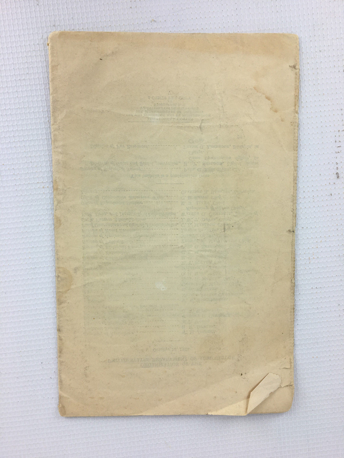 Vintage USDA Fur Laws For the Season 1928 -1929 Farmer's Bulletin No. 1576