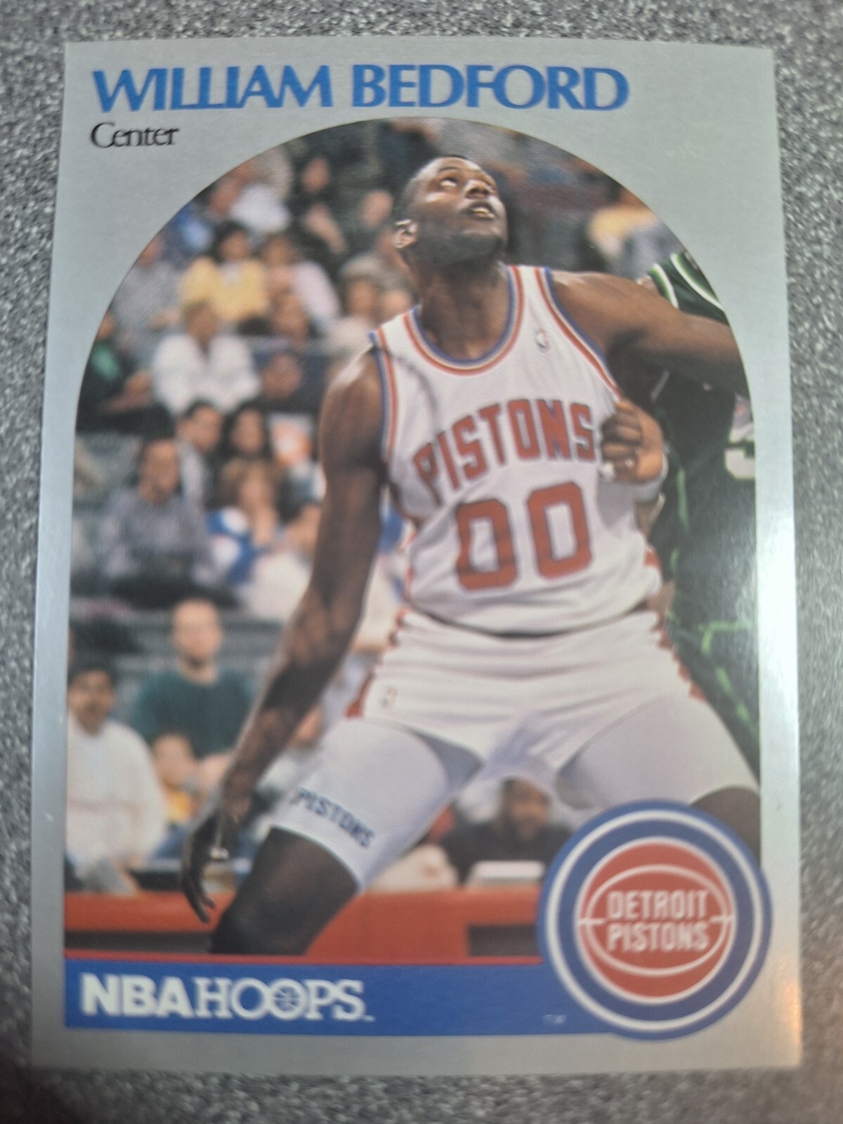 1990-91 NBA Hoops - #102 William Bedford (RC) y131